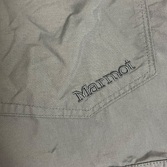 Marmot Men’s Gray Cargo Shorts – Size 34, Lightweight Nylon - Picture 9 of 9
